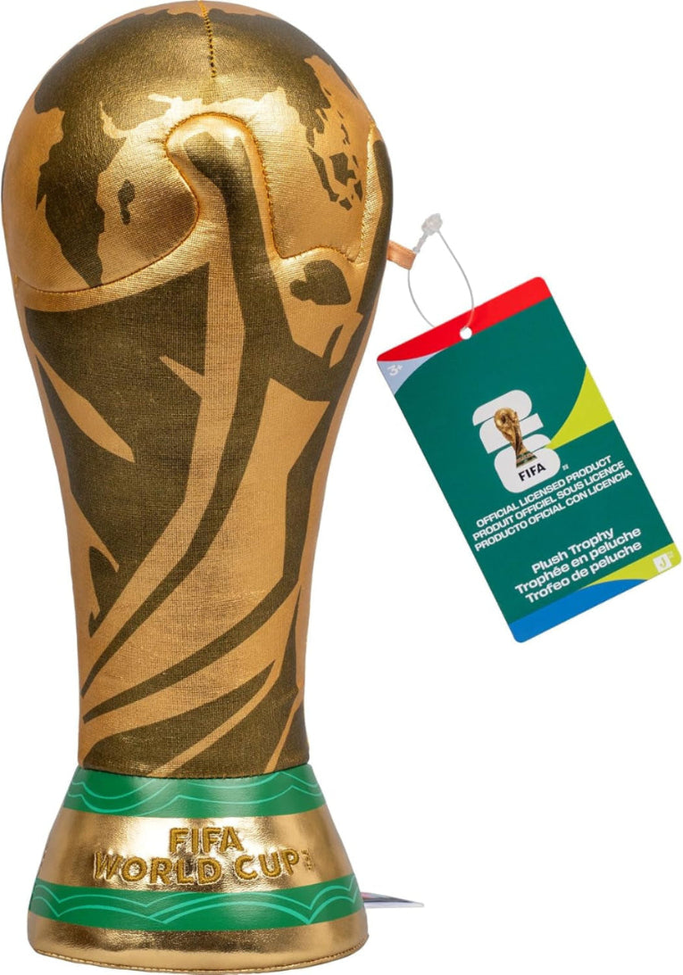 FIFA World Cup 2026 10-Inch Plush Trophy - Official 2026 World Cup Collectible - Ages 3+